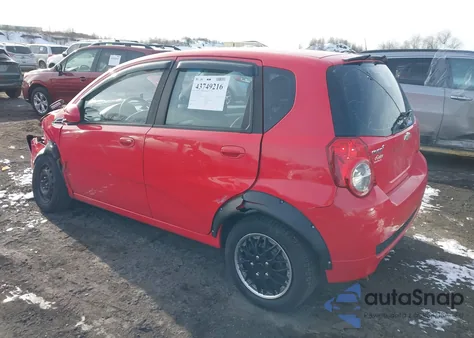 2009 Chevrolet Aveo Lt из США, поврежденный, VIN KL1TD66E59B330345